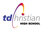 TD CHRISTIAN HIGH SCHOOL LOGO